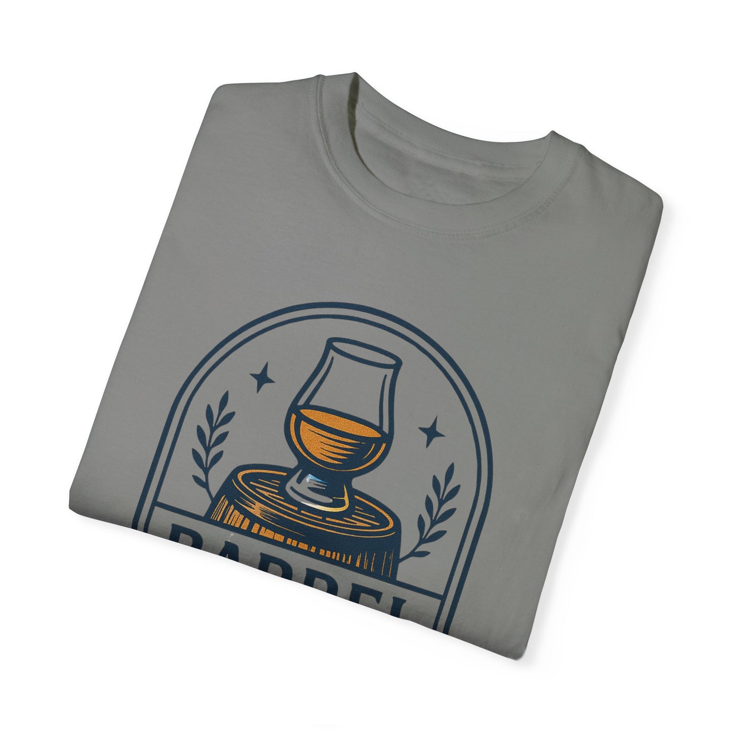 Barrel Proof v2 Unisex Garment-Dyed T-Shirt - Casual Whiskey Lover's Tee