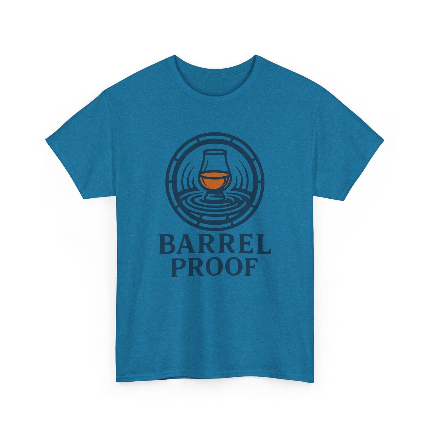 Barrel Proof v2 Unisex Heavy Cotton Tee - Perfect Gift for Whiskey Lovers
