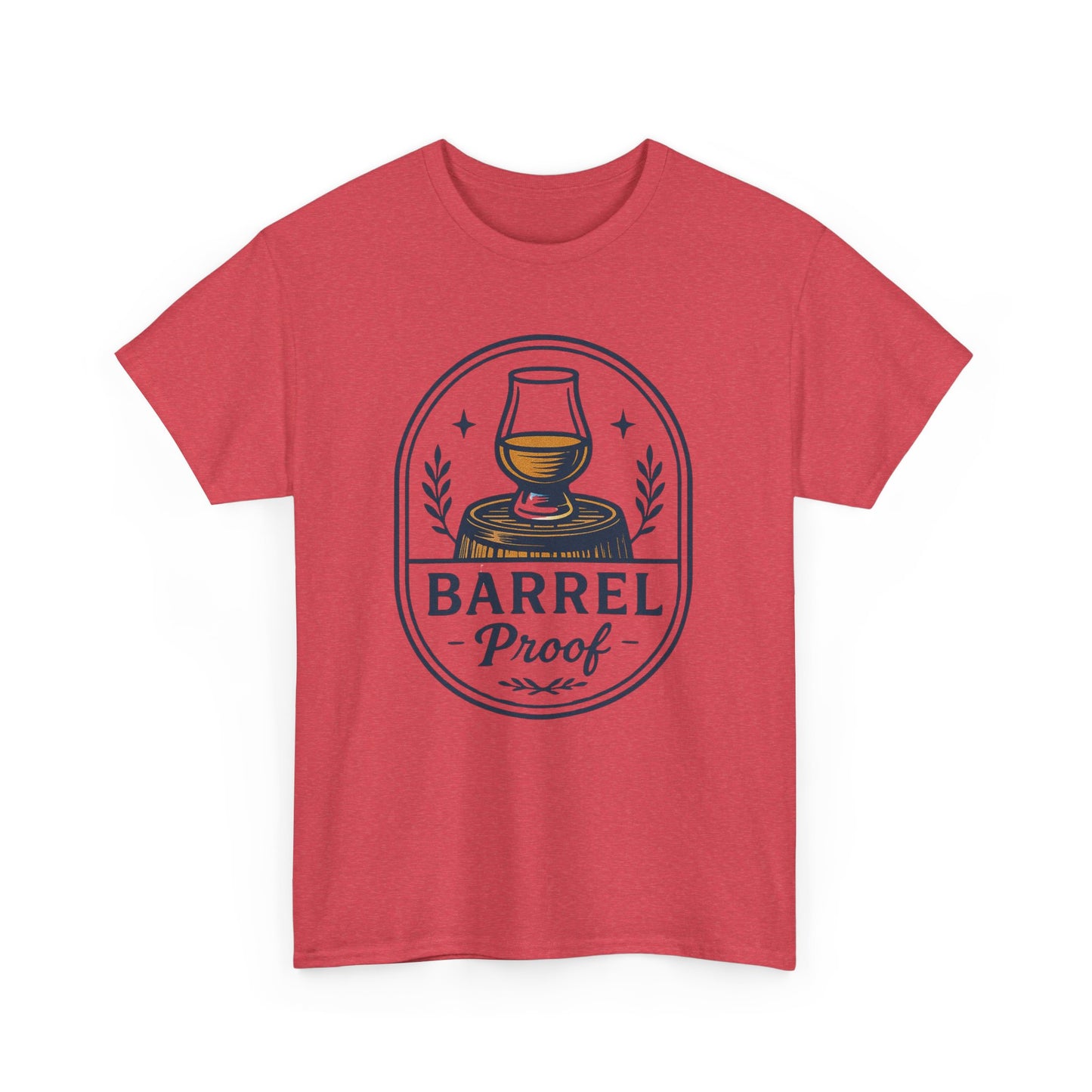 Barrel Proof Unisex Heavy Cotton Tee - Perfect Gift for Whiskey Lovers