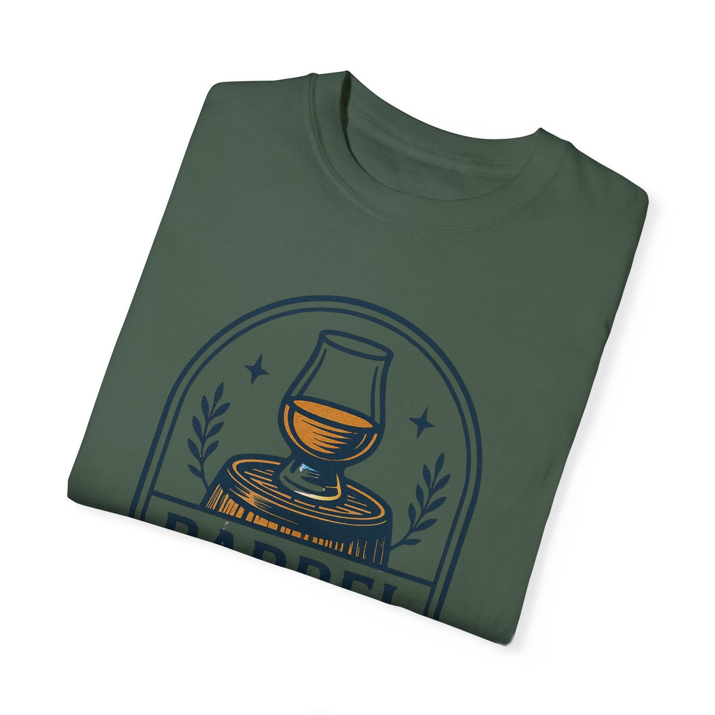 Barrel Proof v2 Unisex Garment-Dyed T-Shirt - Casual Whiskey Lover's Tee