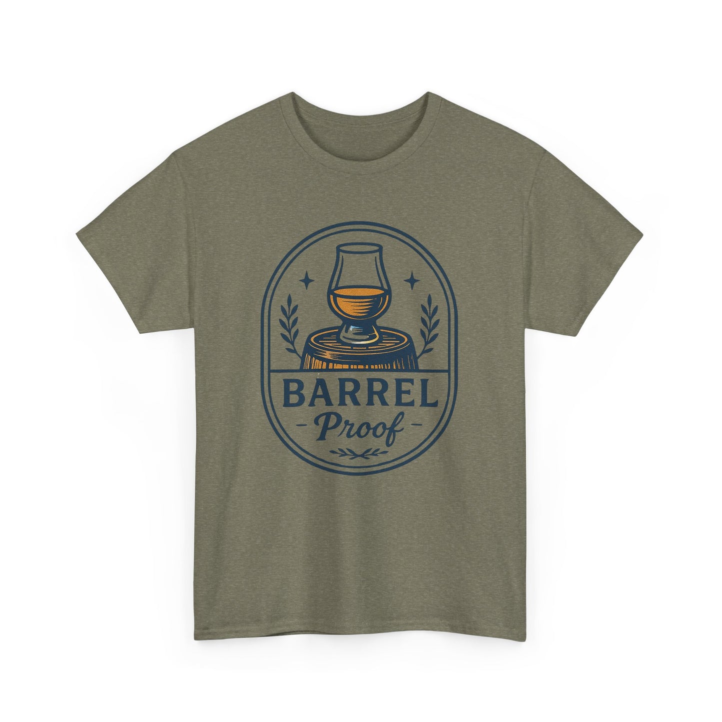 Barrel Proof Unisex Heavy Cotton Tee - Perfect Gift for Whiskey Lovers