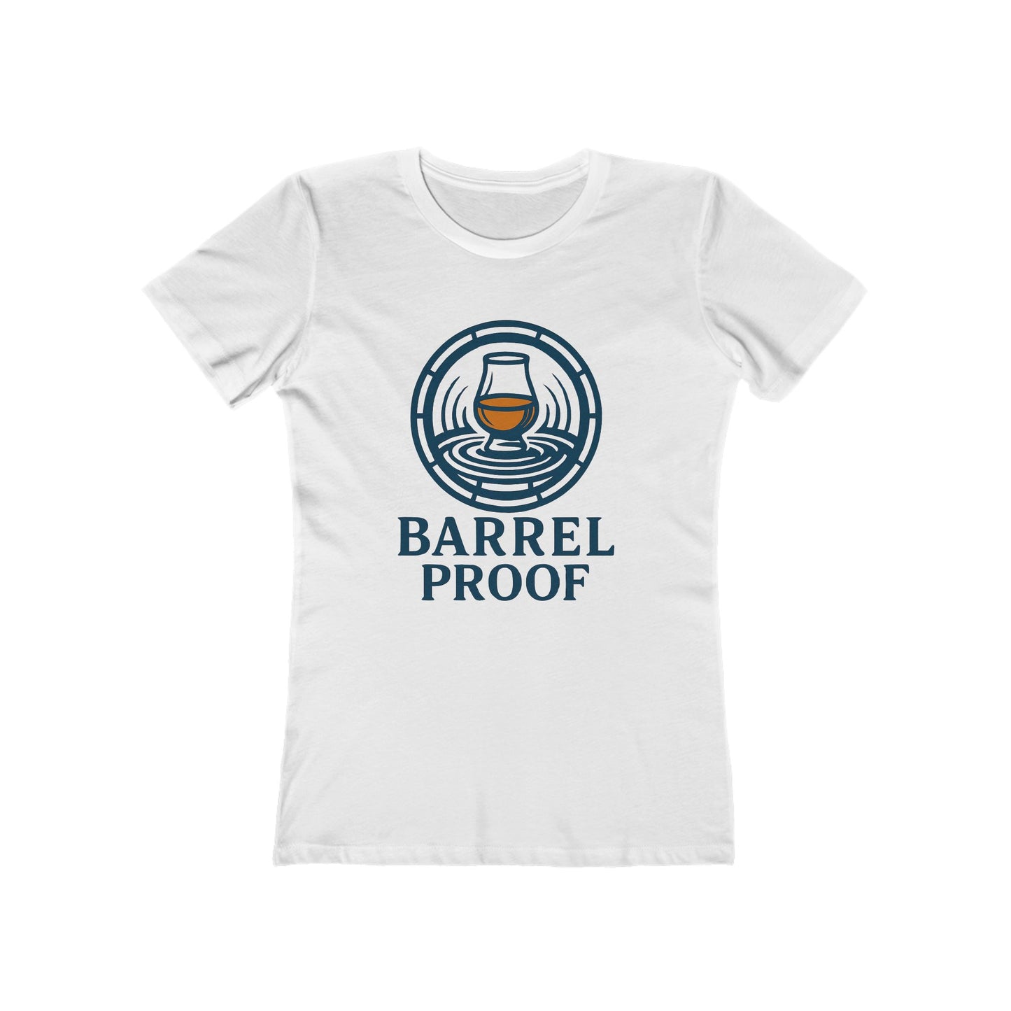 Copy of Barrel Proof Women's Boyfriend Tee - Casual Whiskey Inspired Shirt