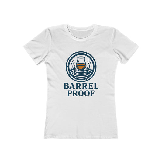 Copy of Barrel Proof Women's Boyfriend Tee - Casual Whiskey Inspired Shirt