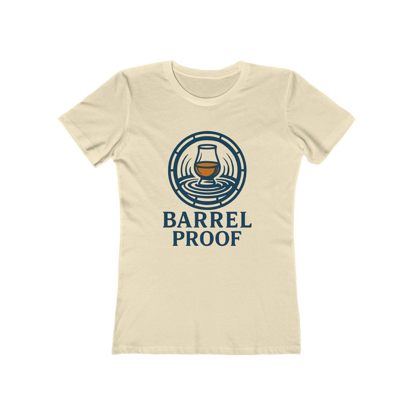 Copy of Barrel Proof Women's Boyfriend Tee - Casual Whiskey Inspired Shirt
