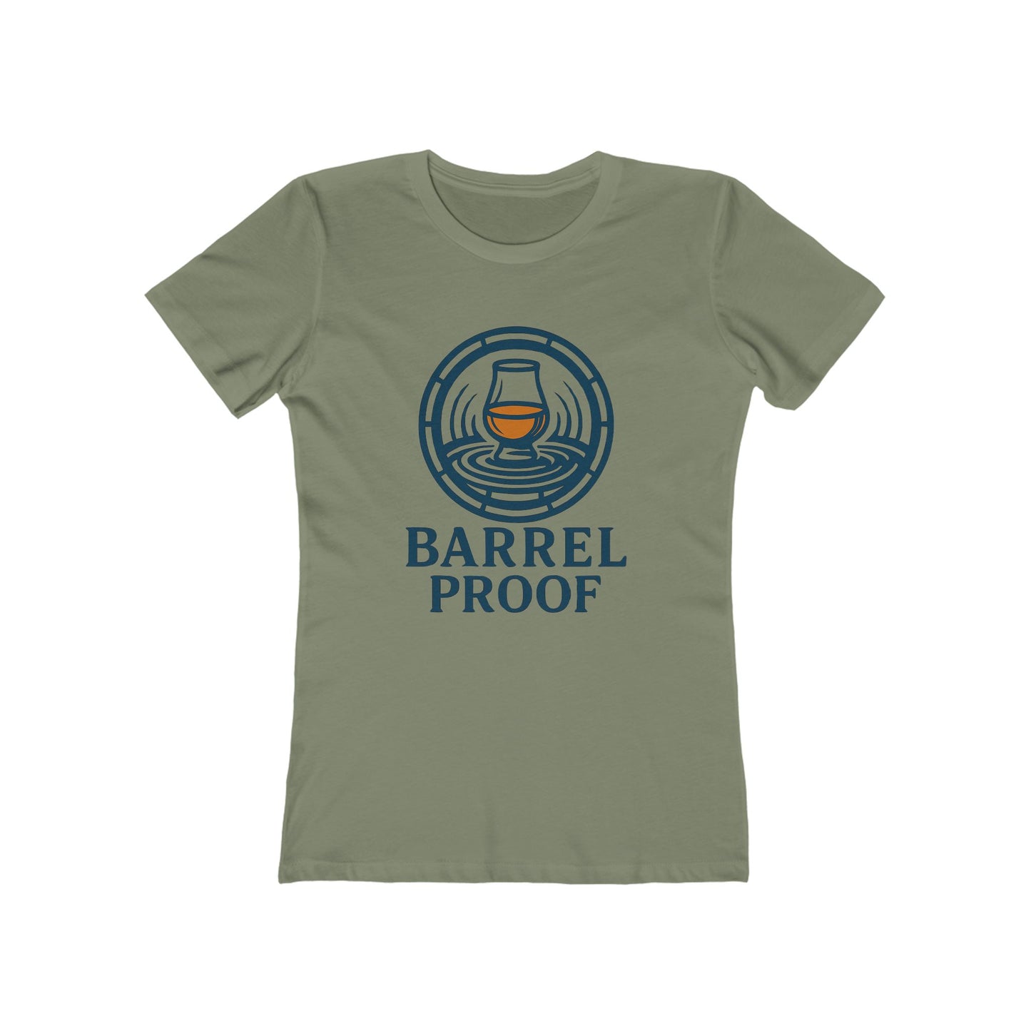Copy of Barrel Proof Women's Boyfriend Tee - Casual Whiskey Inspired Shirt