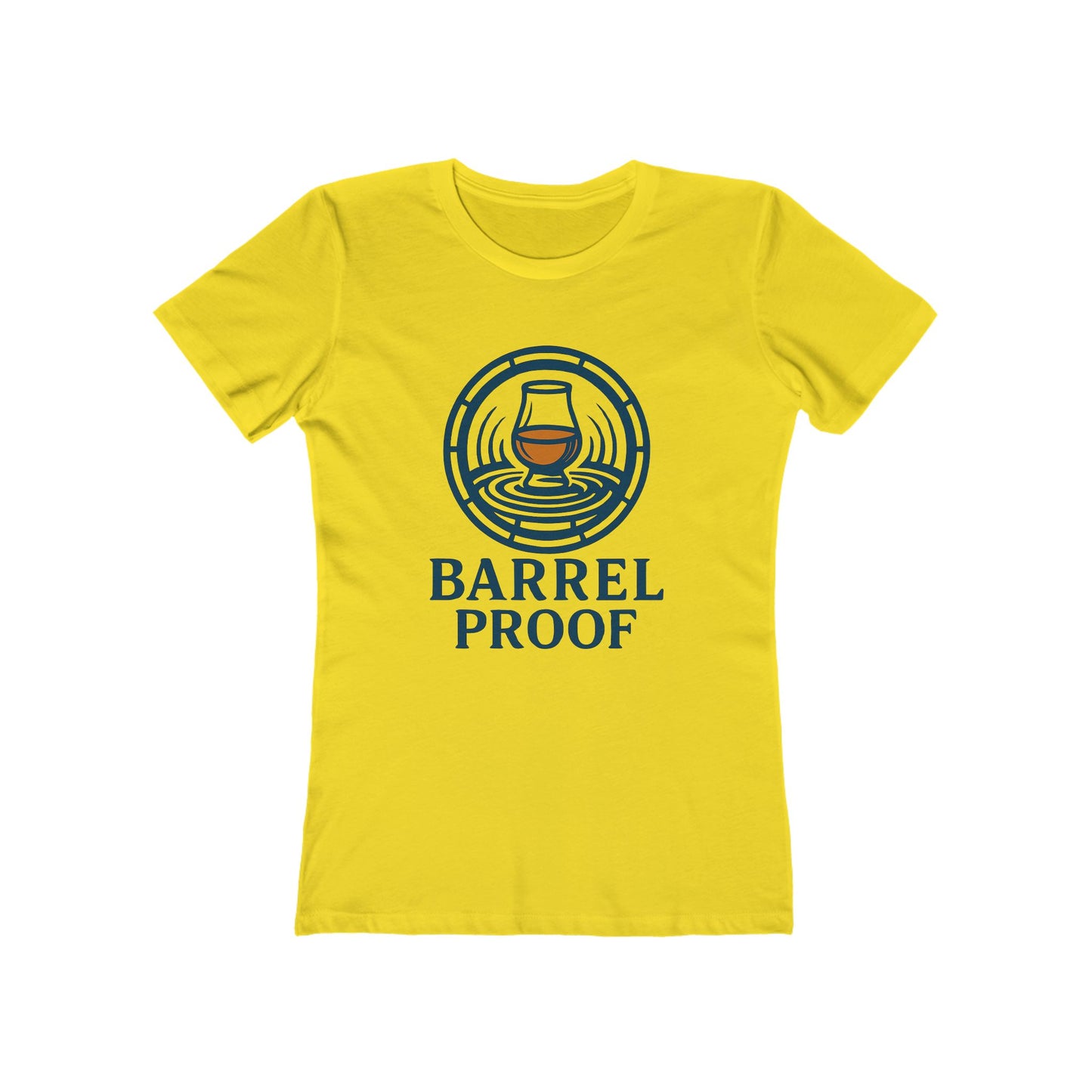 Copy of Barrel Proof Women's Boyfriend Tee - Casual Whiskey Inspired Shirt