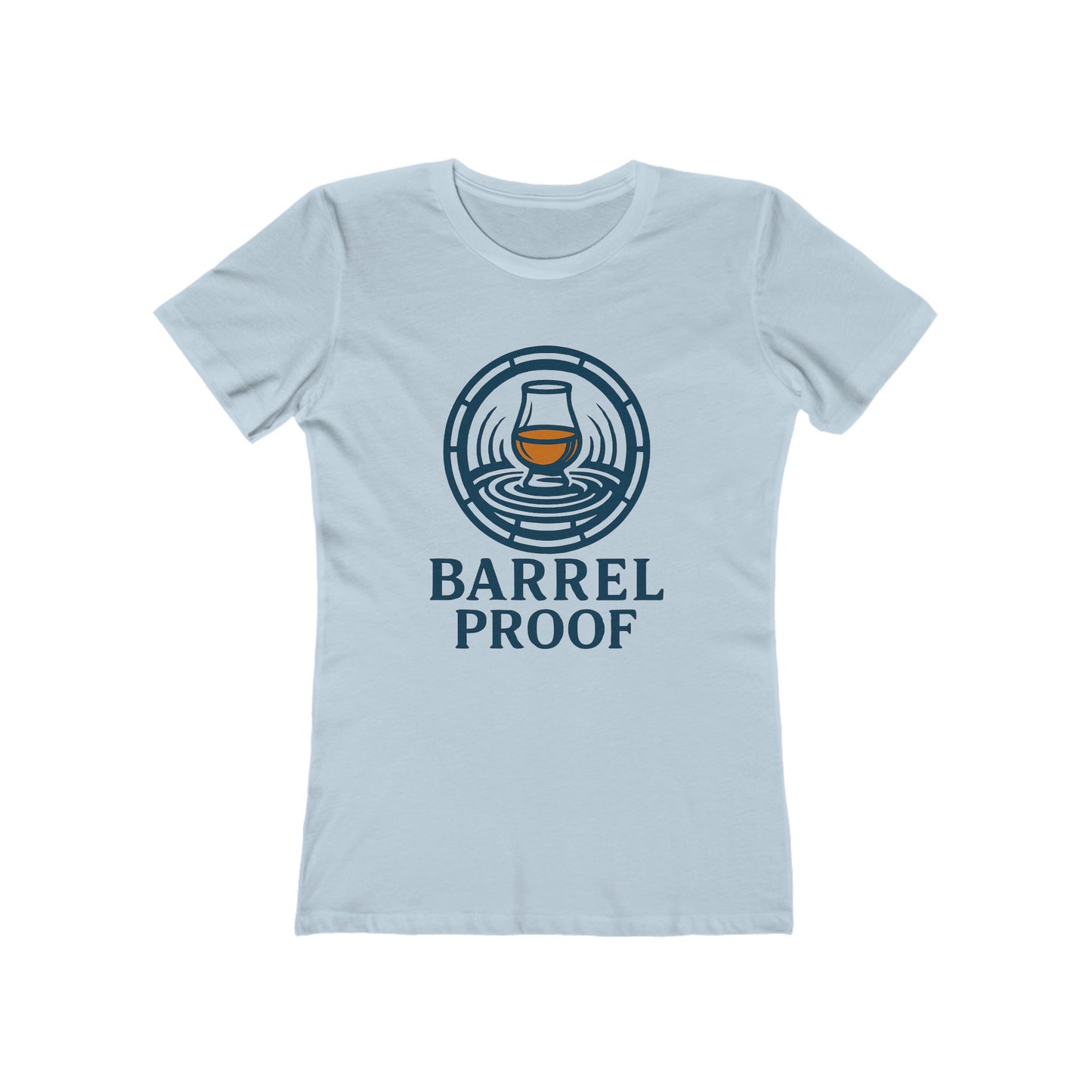 Copy of Barrel Proof Women's Boyfriend Tee - Casual Whiskey Inspired Shirt