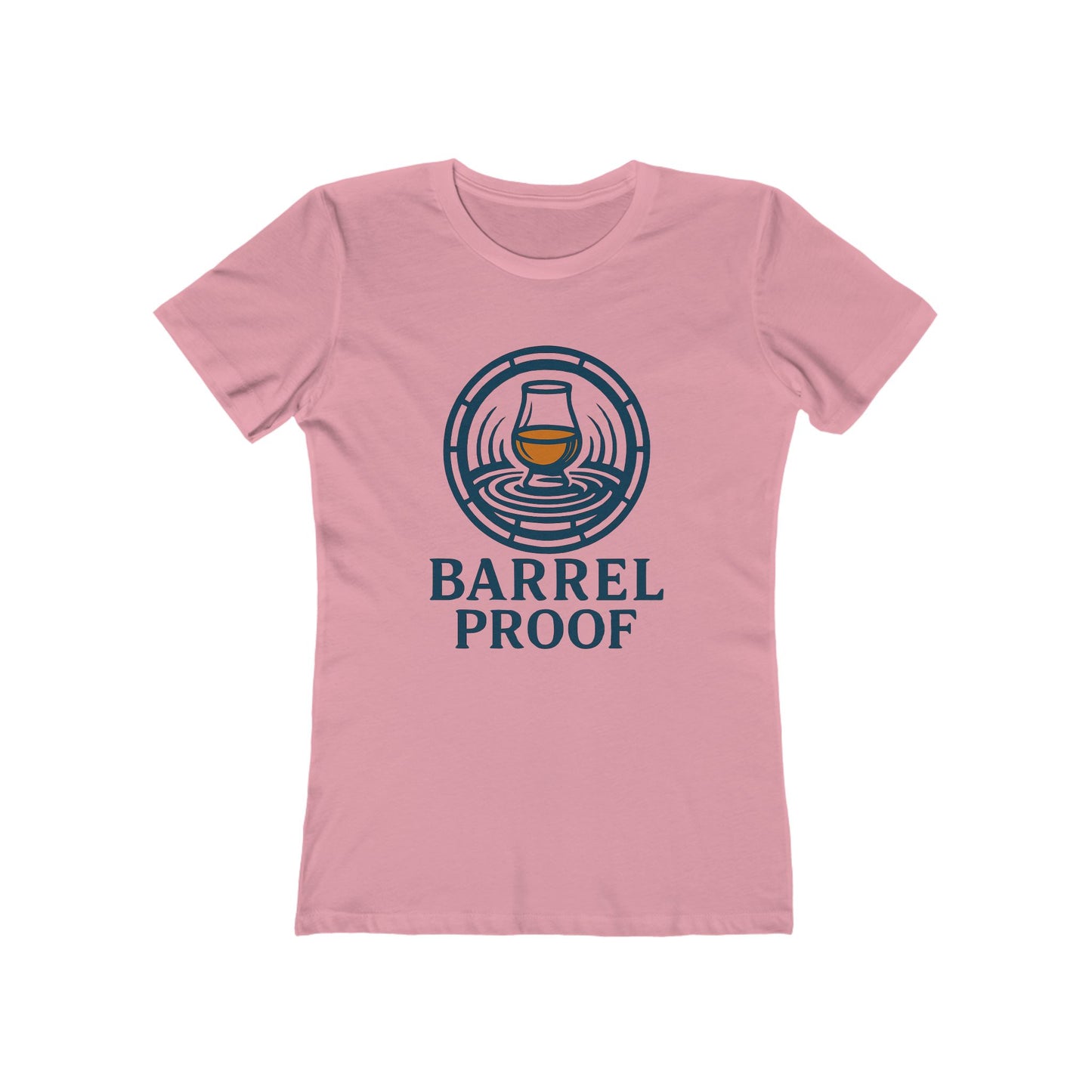 Copy of Barrel Proof Women's Boyfriend Tee - Casual Whiskey Inspired Shirt