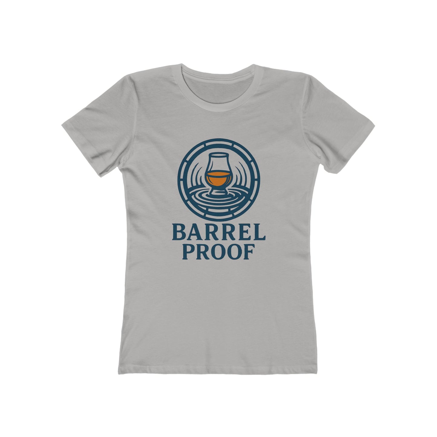 Copy of Barrel Proof Women's Boyfriend Tee - Casual Whiskey Inspired Shirt