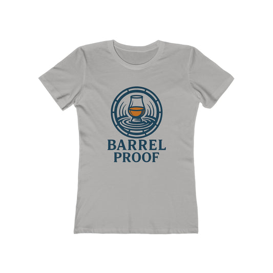 Copy of Barrel Proof Women's Boyfriend Tee - Casual Whiskey Inspired Shirt