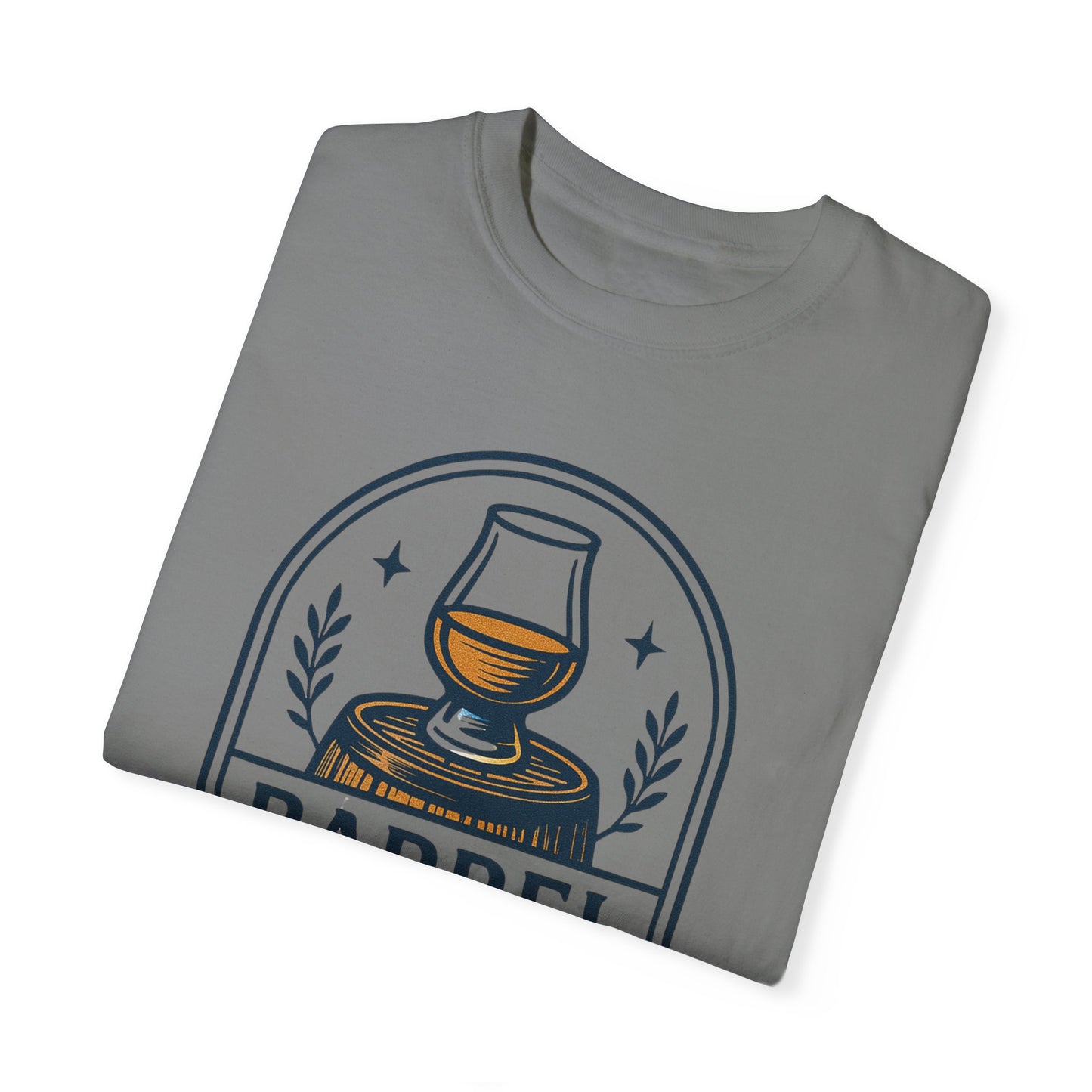 Barrel Proof v2 Unisex Garment-Dyed T-Shirt - Casual Whiskey Lover's Tee