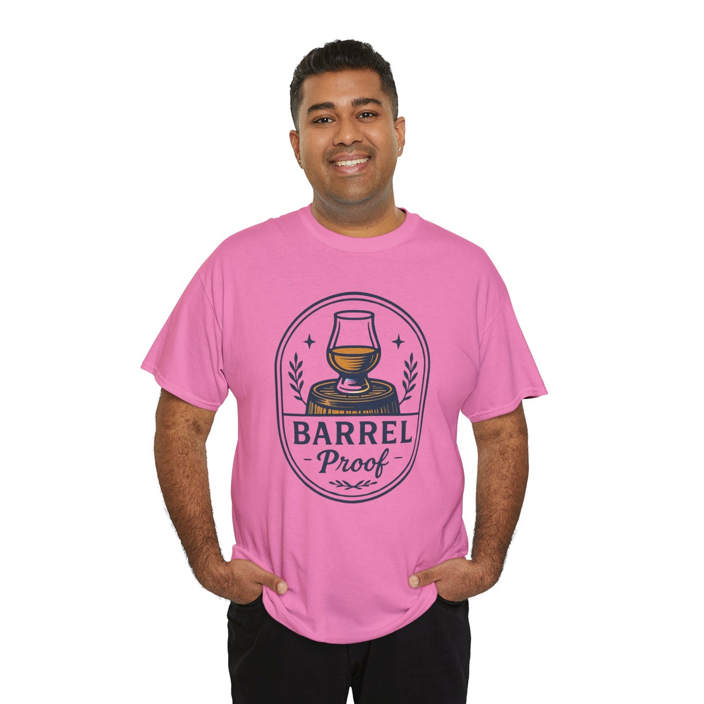 Barrel Proof Unisex Heavy Cotton Tee - Perfect Gift for Whiskey Lovers