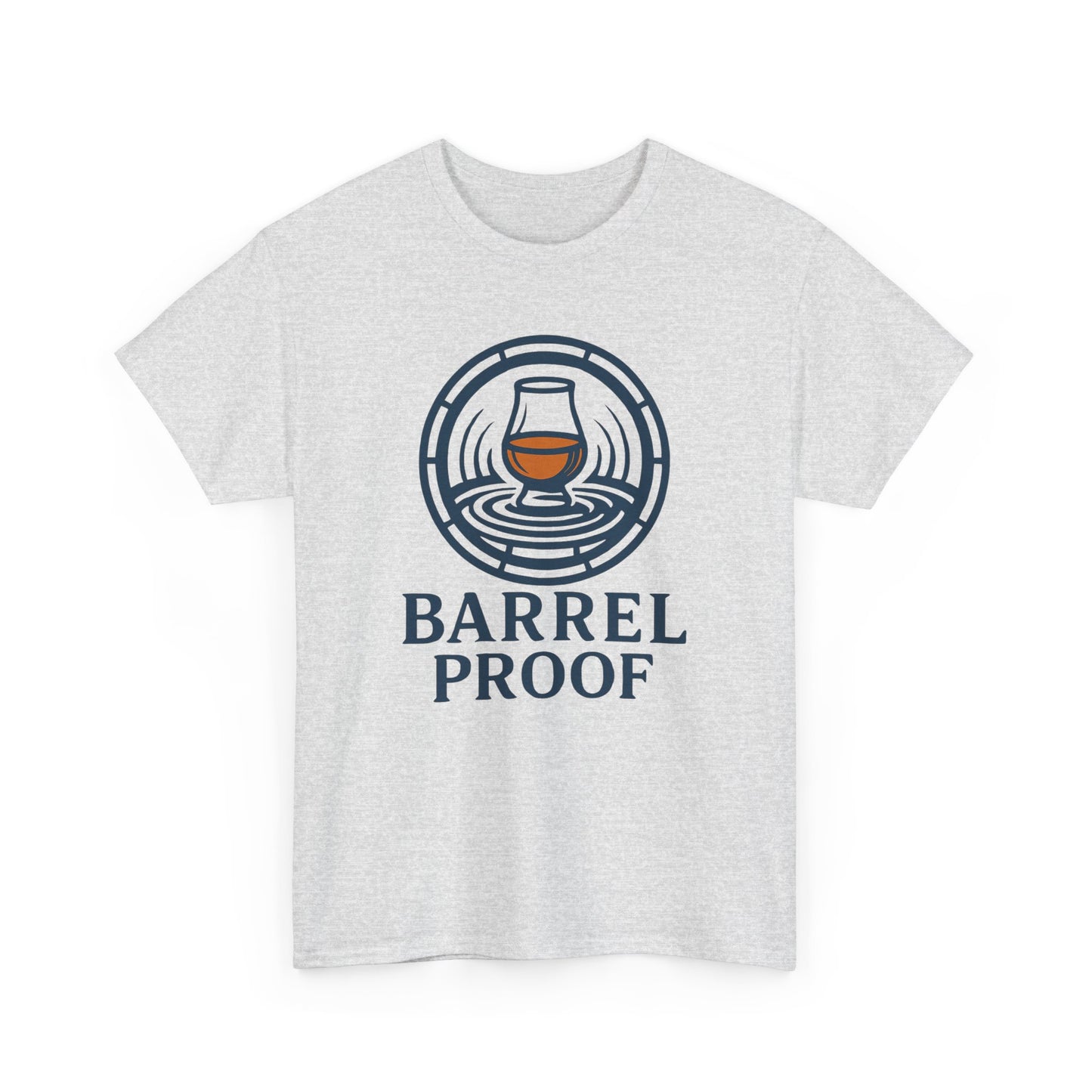 Barrel Proof v2 Unisex Heavy Cotton Tee - Perfect Gift for Whiskey Lovers