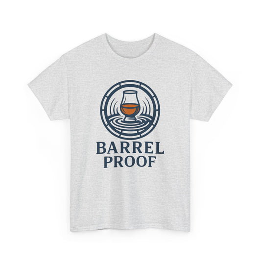 Barrel Proof v2 Unisex Heavy Cotton Tee - Perfect Gift for Whiskey Lovers