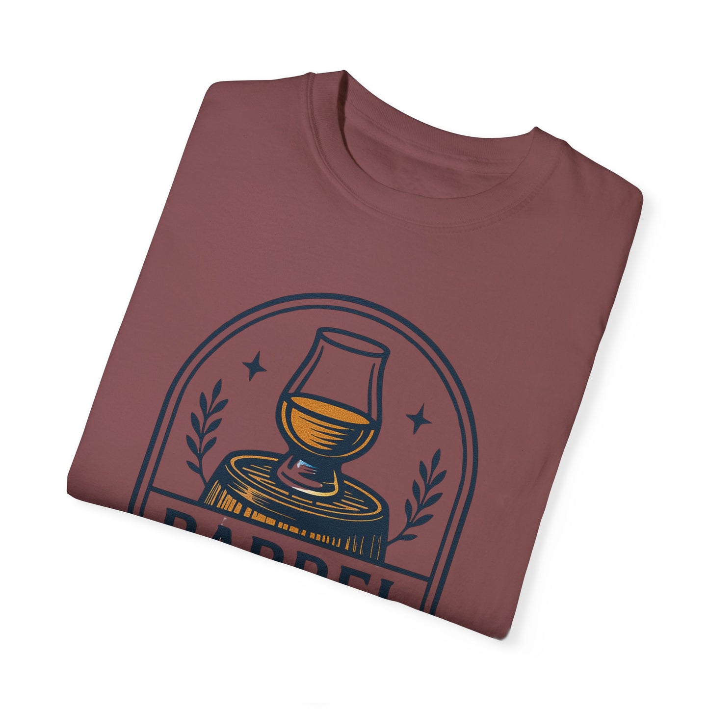 Barrel Proof v2 Unisex Garment-Dyed T-Shirt - Casual Whiskey Lover's Tee
