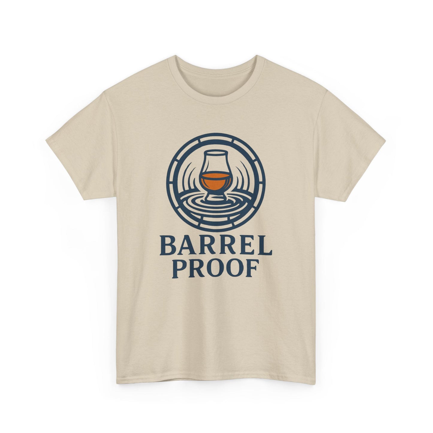 Barrel Proof v2 Unisex Heavy Cotton Tee - Perfect Gift for Whiskey Lovers