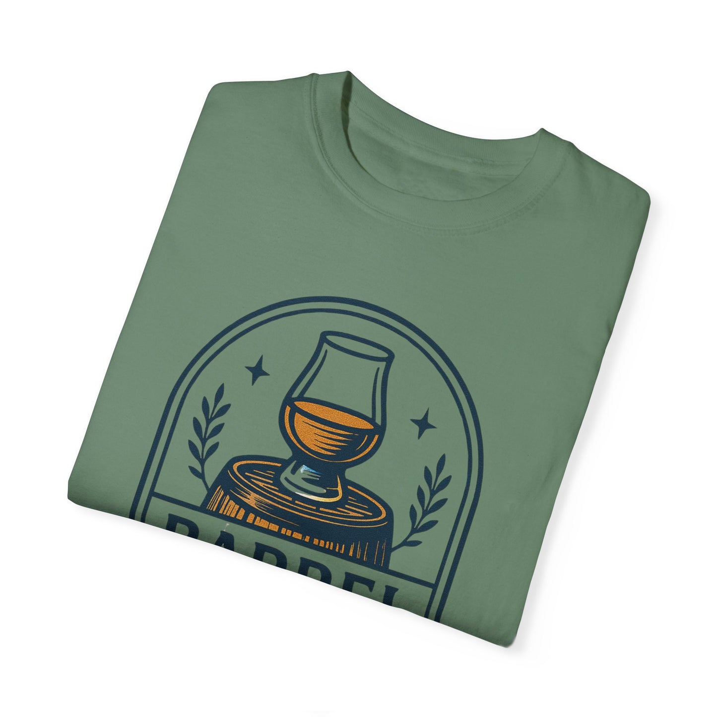 Barrel Proof v2 Unisex Garment-Dyed T-Shirt - Casual Whiskey Lover's Tee