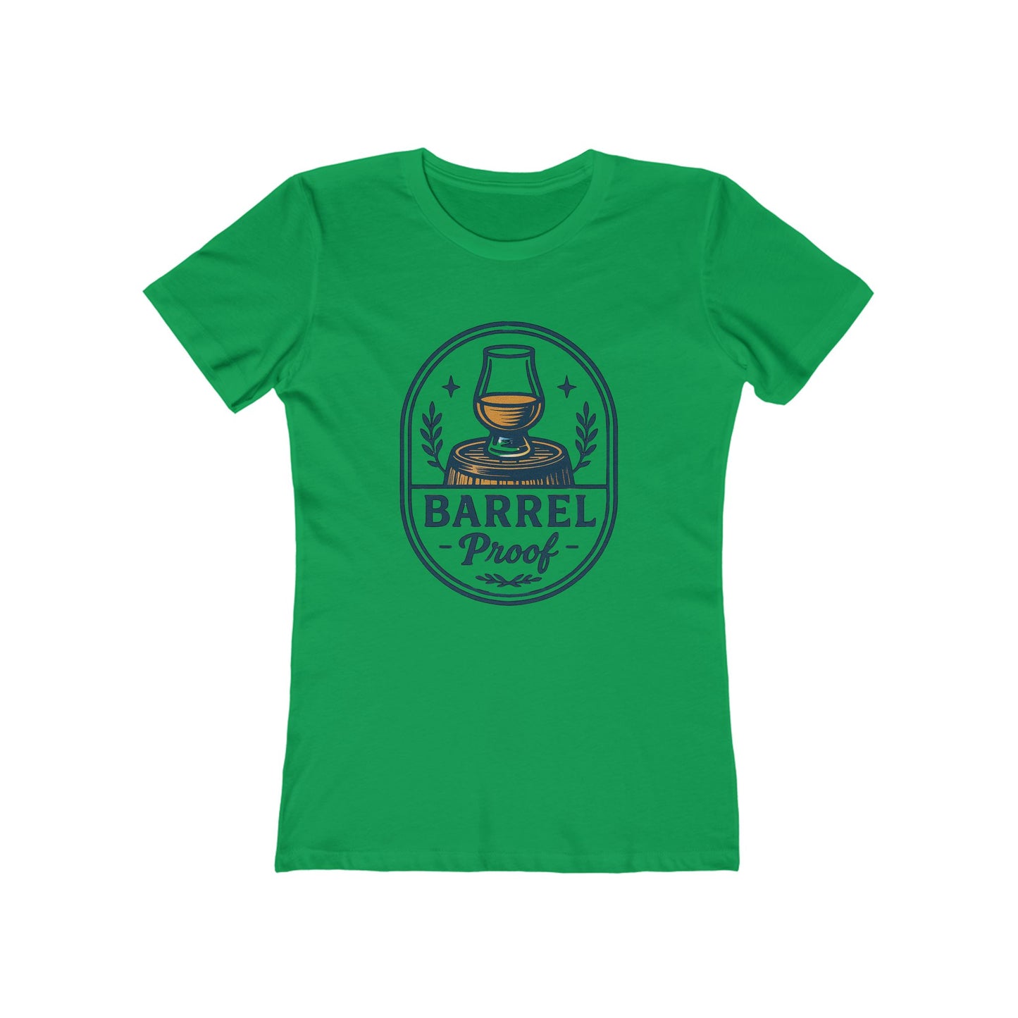 Barrel Proof Women's Boyfriend Tee - Casual Whiskey Inspired Shirt
