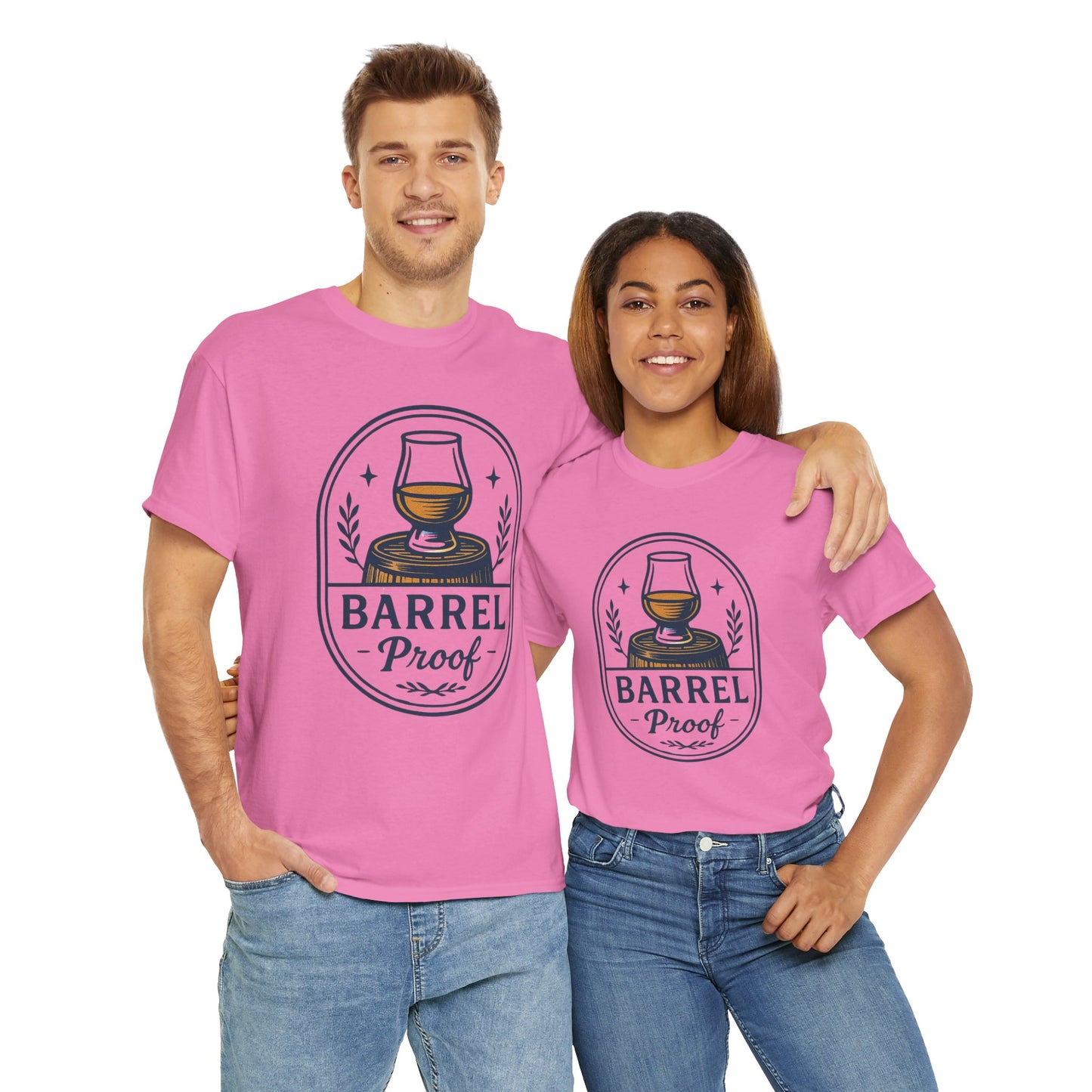 Barrel Proof Unisex Heavy Cotton Tee - Perfect Gift for Whiskey Lovers