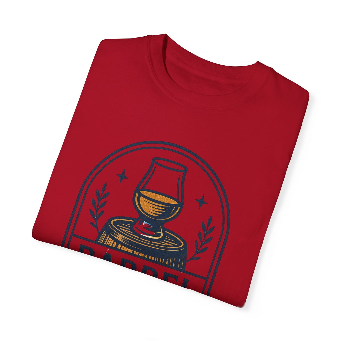 Barrel Proof v2 Unisex Garment-Dyed T-Shirt - Casual Whiskey Lover's Tee