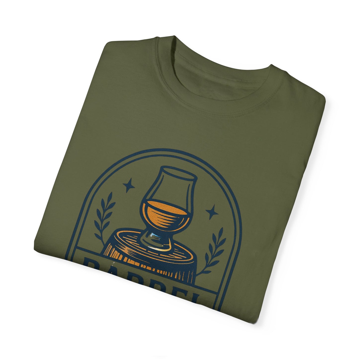 Barrel Proof v2 Unisex Garment-Dyed T-Shirt - Casual Whiskey Lover's Tee
