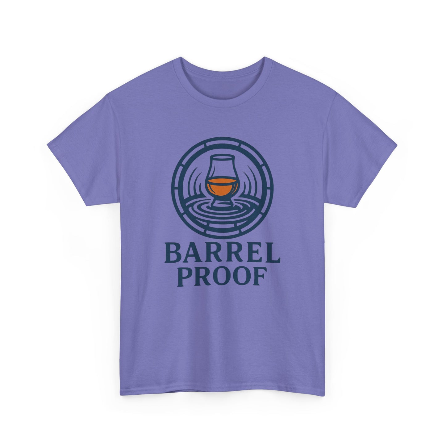 Barrel Proof v2 Unisex Heavy Cotton Tee - Perfect Gift for Whiskey Lovers
