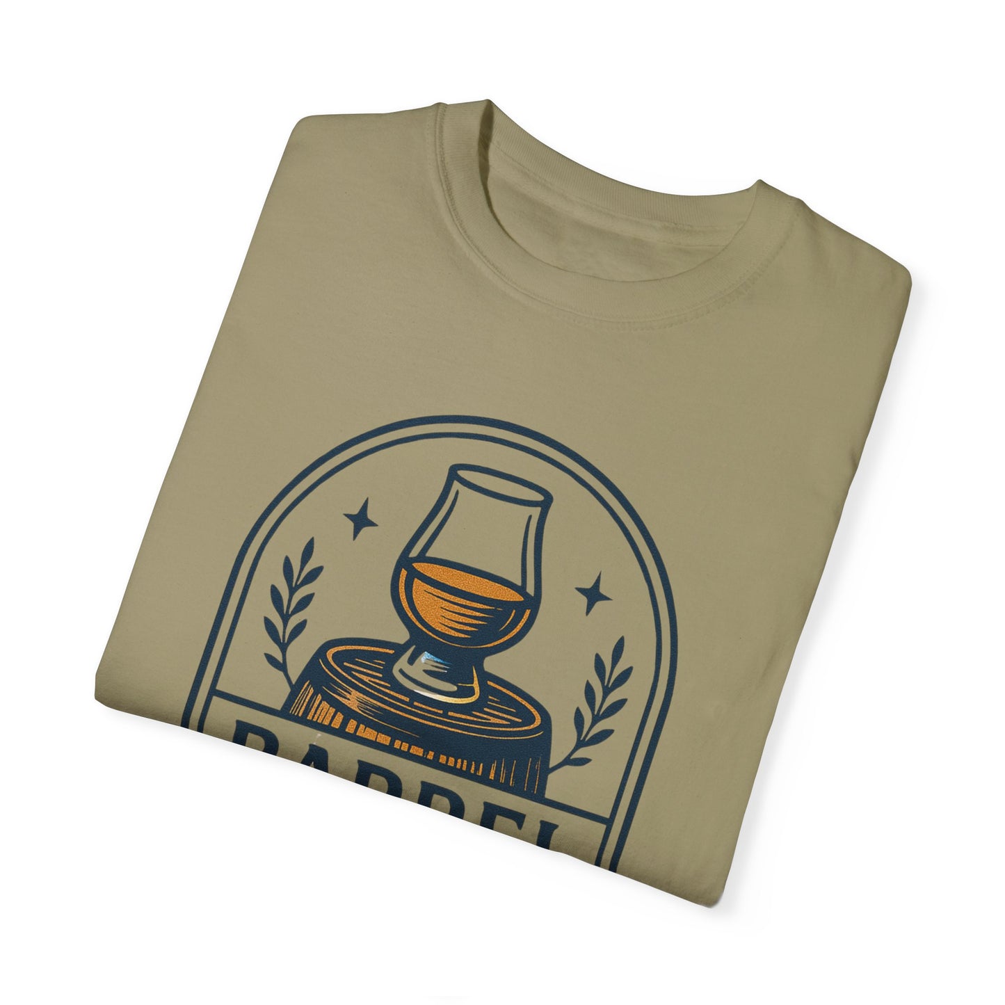 Barrel Proof v2 Unisex Garment-Dyed T-Shirt - Casual Whiskey Lover's Tee