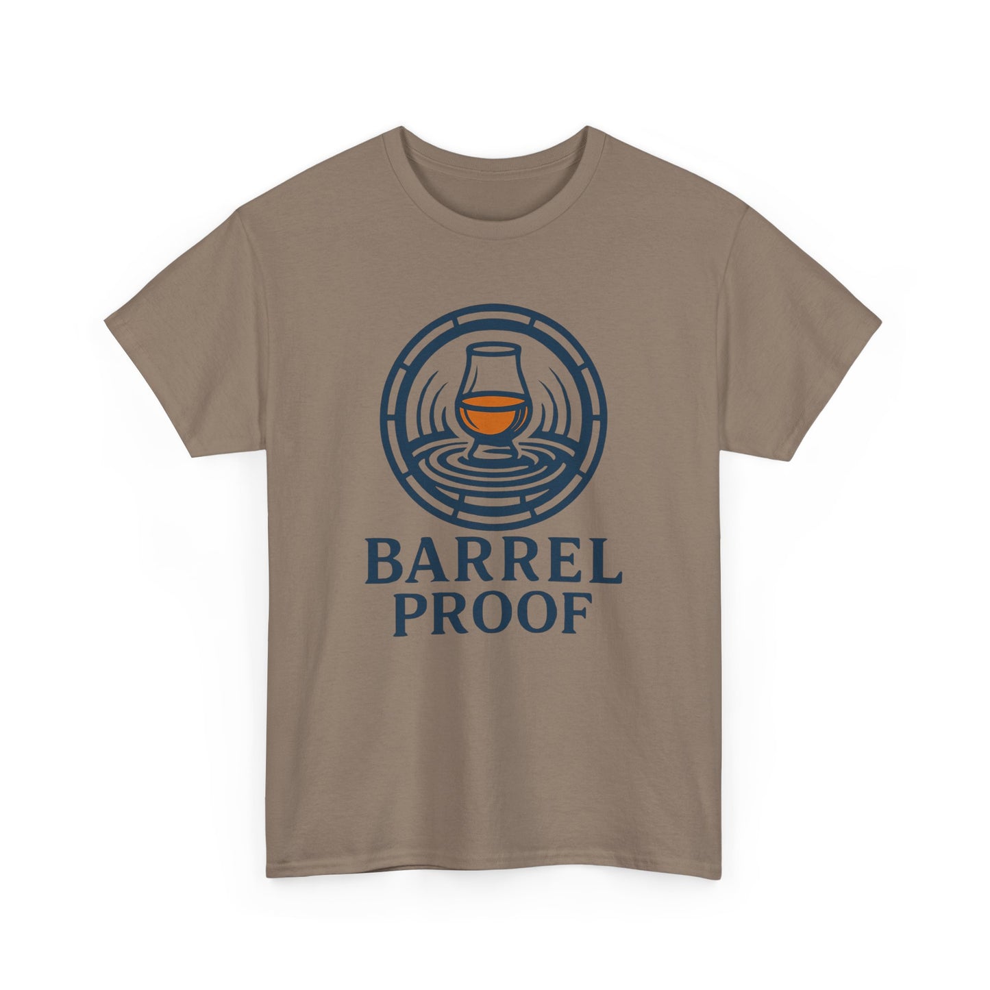 Barrel Proof v2 Unisex Heavy Cotton Tee - Perfect Gift for Whiskey Lovers
