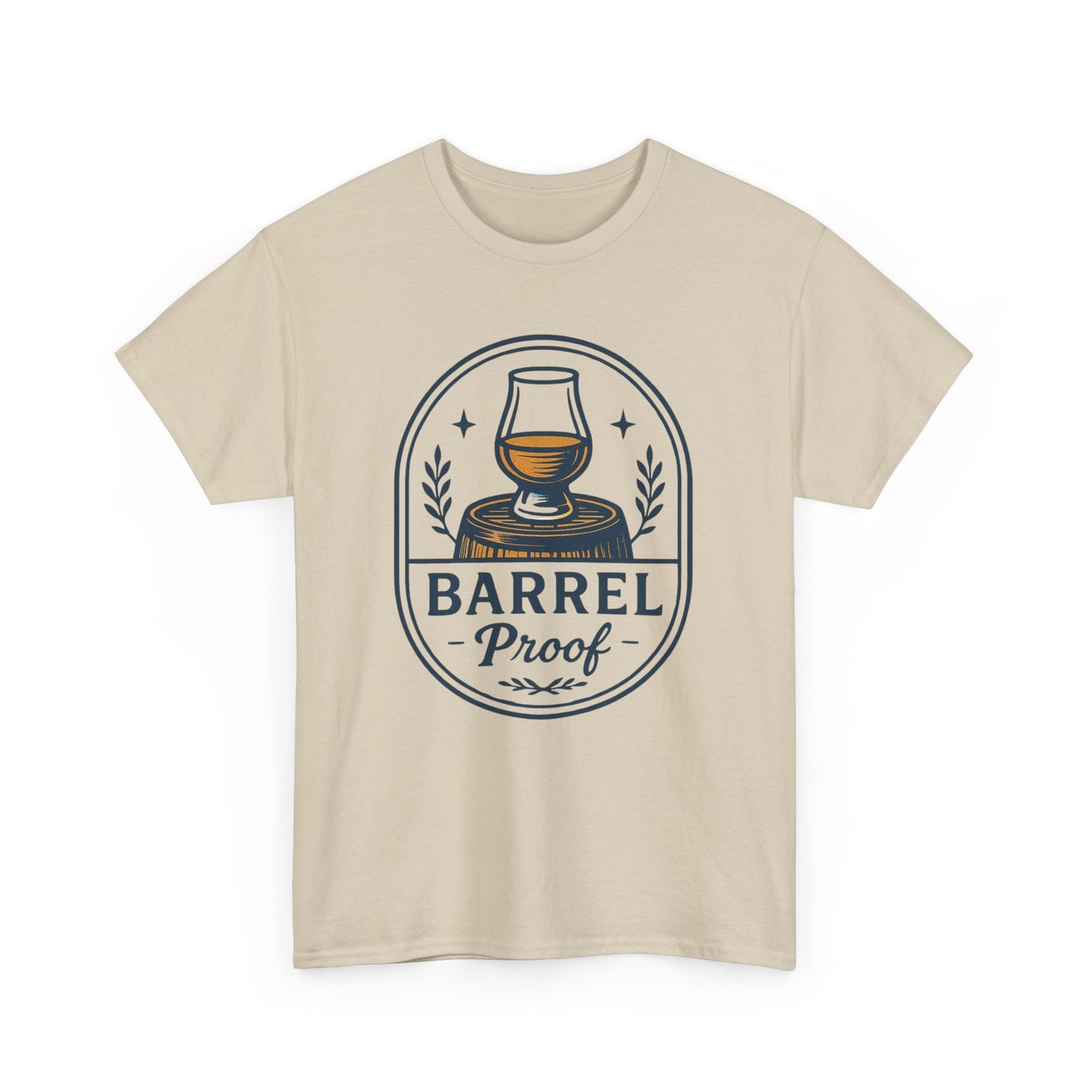 Barrel Proof Unisex Heavy Cotton Tee - Perfect Gift for Whiskey Lovers