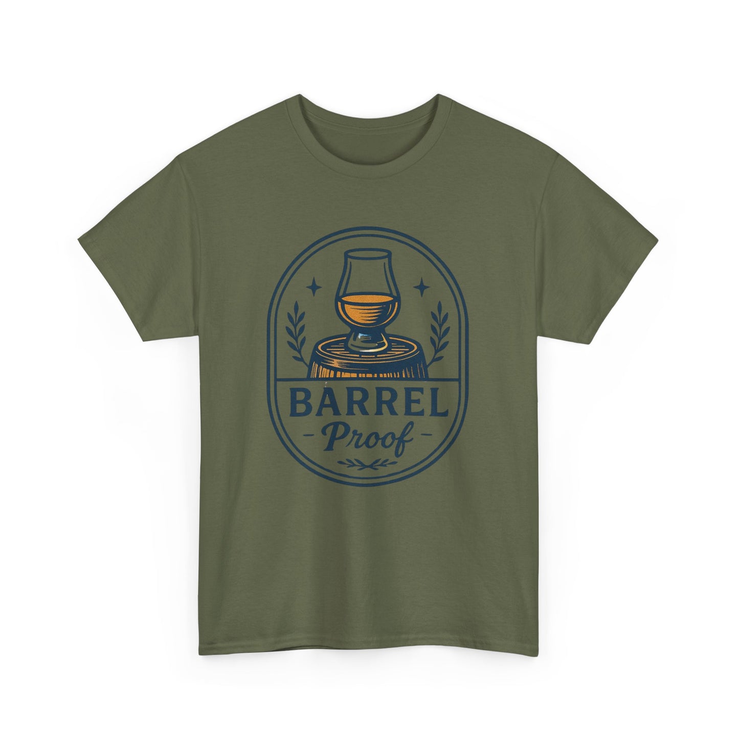 Barrel Proof Unisex Heavy Cotton Tee - Perfect Gift for Whiskey Lovers