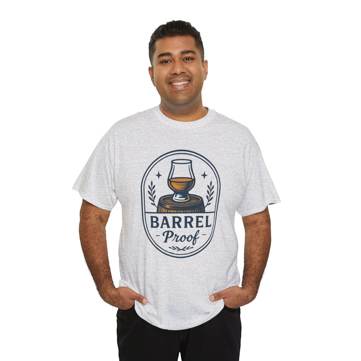 Barrel Proof Unisex Heavy Cotton Tee - Perfect Gift for Whiskey Lovers